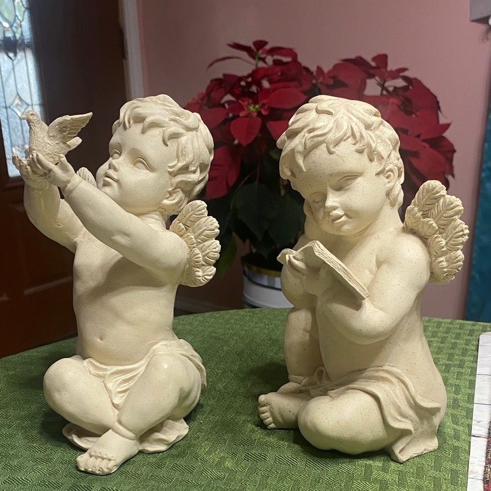 Craft Cream Angel Figurine